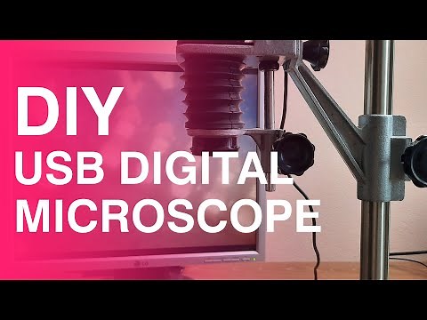 How to Make a Digital Microscope at Home