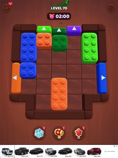 Fit block 3D level 70 2-3-26