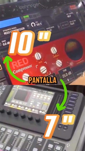 VS Pantallas X32 Compact VS Behringer Wing. Diferencias en las pantallas de cada una de ellas. Piensan que hay mucha diferencia al momento de operar alguna de estas consolas digitales de audio ? #curiososaudiopro #behringer #x32compact #behringerwing | Curiosos Audio Pro