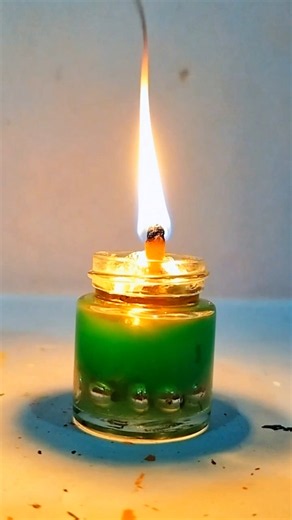 How to make water candle at home #diy water candle #viralShort #craft idea