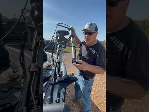 Cornfield Fishing Gear Cable Steer Live View Transducer Mount Installation