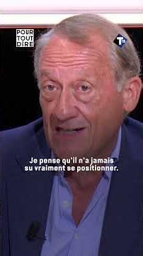 [POUR TOUT DIRE] J.-L. Barré revient sur le parcours d'E. Macron et ses effets sur la vie politique