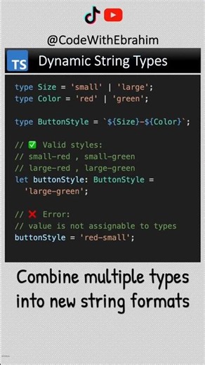 Stop Using string for Everything! Use TypeScript's Template Literal Types