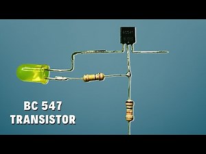 Bc 547 Transistor Project | Electronic Project With bc547 Transistor
