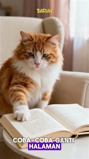 cat reading book #animalshorts #funny #animallife #cuteanimals