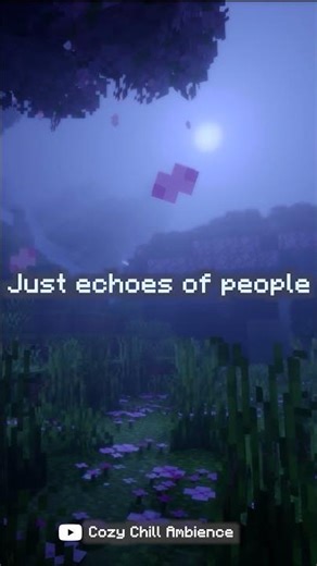 We are just echoes. 🍂 #shorts #minecraftshorts