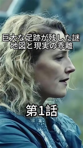 巨大な足跡の謎を追う