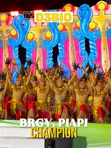 CHAMPION- Brgy. Piapi ( Barangay Category) Sandurot Festival 2025 | AʀᴋʏPɪʟᴀ GO