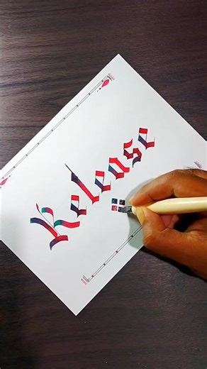 Release Gothic font #handwriting