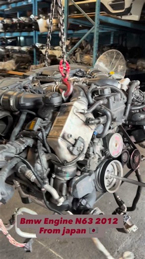 Bmw used part on Instagram: "Bmw Engine N63 2012 From japan 🇯🇵"