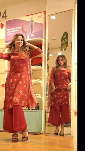 I’m switching up my Eid looks with Bata’s Starlight Collection, because one pair is never enough! 1000 new styles and pure festive glam! #bata #batabangladesh #batastore #eidready #starlightglow #styleineverystep #batastarlightcollection | Sanjana Afrin