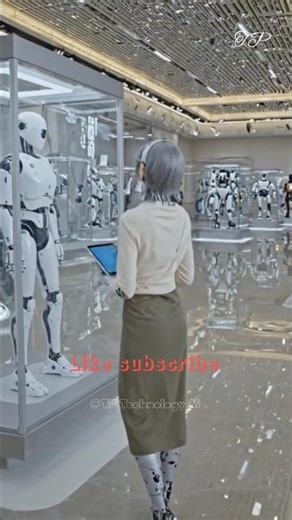 Is This 2050 or Reality? AI Robots Living Among Us 🤖🌆 #ai ‪@TP_Technology_Ai‬