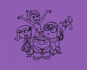 Inside Out Clipart PNG, Inside Out SVG, Inside Out Clipart, Anger Joy Sadness Disgust Fear Anxiety Png Svg, Inside Out Dxf - Etsy Ireland