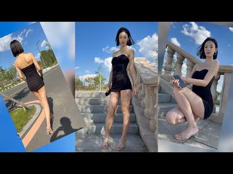 A Must-Have for Summer Hotties | Pleated Bodycon Little Black Dress