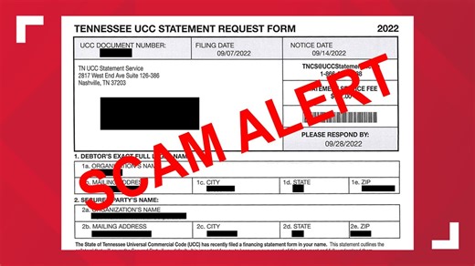 No, you don't need to pay $100  for a Uniform Commercial Code Statement (UCC-1)