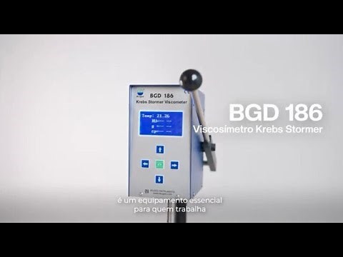 Viscosímetro Krebs Stormer BGD 186 - Viscosidade em tintas e revestimentos