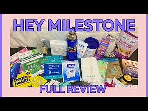 Hey Milestone sample box for mom and kids full review | worth it or not?