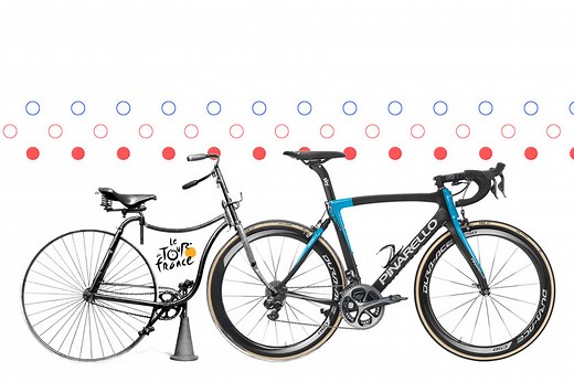 Cómo han cambiado las bicis del Tour de Francia en los últimos 100 años