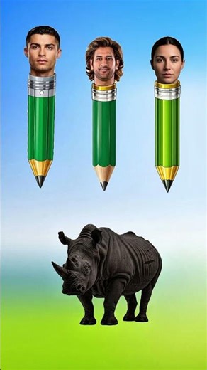 Rhino Ka Color Kya Hota Hai? 🦏 | 99% Log Galat Bolte Hain 😱 #shorts