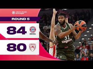 Carsen Edwards 30 pts SEALS the WIN | Bayern - Olympiacos | BASKETBALL HIGHLIGHTS R5 2024-25