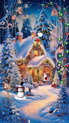 104K views · 9K reactions | Cozy winter wonderland with Santa! ❄️☃️ | Merry Christmas | Facebook