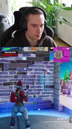 Fortnite - They always build without an entrance 😠😠😠