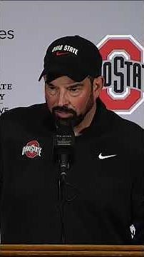 Ohio State football coach Ryan Day sums up 38-14 win over Penn State