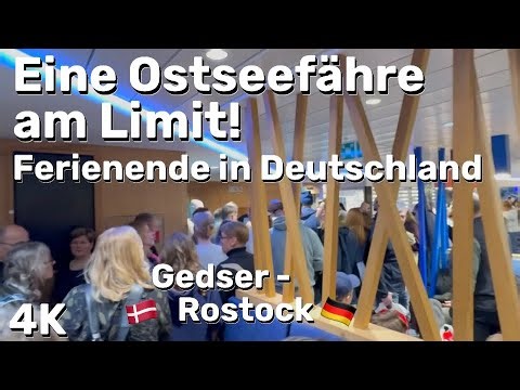 🇩🇰Danmark-Rostock🇩🇪Eine Ostseefähre am Limit! #danmark #travel #vlog