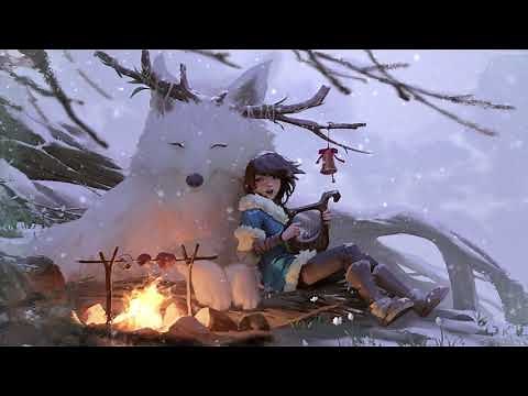White Wolf Girl 4k live wallpaper.