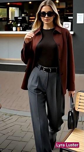MAROON & BROWN ✨ The Ultimate Fall/Winter Color Combo #fallfashion #ootd