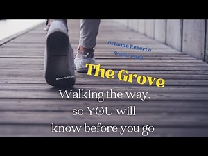 The Grove Resort & Water Park Orlando - walk around property and details of Water Park extras