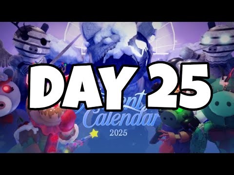 LIVE 🔴 ROBLOX PIGGY DAY 25 ADVENT CALENDAR!