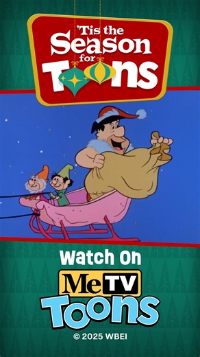 Tonight's the night! Put out a plate of cookies for Fred Flintstone, whoops, we mean Santa! Tune in to MeTV Toons today starting at 3P | 2C for a sleigh full of classic Christmas cartoons, including A Flintstones Christmas! | MeTV Toons