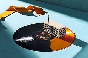 Get the world's smallest portable record player for $80