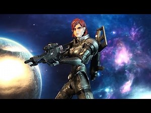 R242 Square Enix Play Arts Kai Mass Effect 3 Female Commander Shepard Review