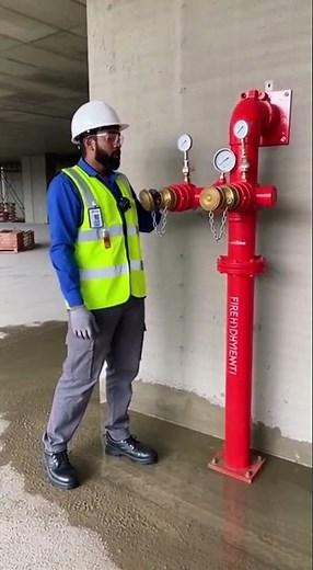 Fire hydrant pipe cheek.. #viralreels #electrical