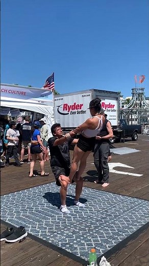 Did you know THOUSANDS used to flock to Muscle Beach to watch athletes perform adagio?