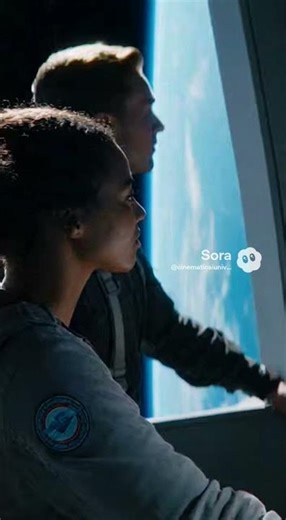 15 sec Sci-Fi Short | Earth Arrival from Europa #scifivisuals #scifialpha #spacecolony