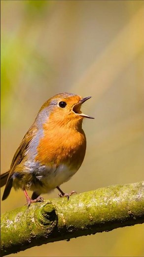 European Robin Singing - Relaxing Bird Sounds for Study, Deep Focus & Peaceful Sleep Ambience