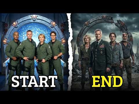 The Entire Story of Stargate SG-1 Season 1-4 in 11 Minutes