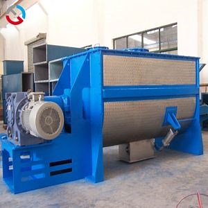 [Hot Item] Paint Mixer Stainless Steel Industrial Horizontal Ribbon Blender/ Paddle Blender