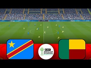 DR Congo vs Bénin | Coupe d'Afrique des Nations 2025/26 | Watch Along & eFootball match