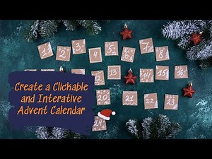 Create a Clickable Advent Calendar in PowerPoint (Interactive & Customisable!) 🎄✨