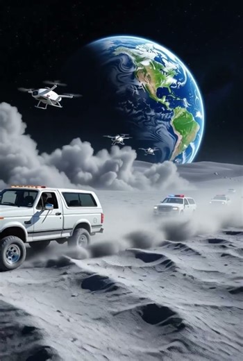 Cars in space speed meets the stars! 🌌🚀 #CosmicDrive #aishorts #trendingshorts #aivideo