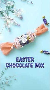 Easter Chocolate Box 🍫🐣 | DIY Cute Gift Box for Easter | Easy Paper Craft