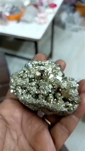 Original Pyrite Stone💰💸||#pyrite #stone #facts #astrology #vastutips #pyritestone #viralvideo #100k