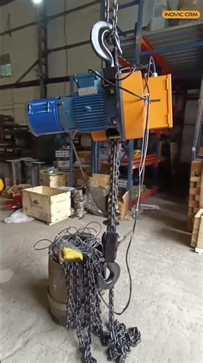 3 Ton Electric Chain Hoist | 30 Meter Lifting Height | Arihant Brake | BBL Motor | Without Trolley