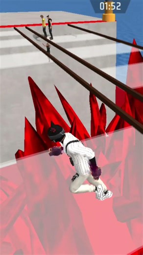 Squid game glass bridge #gaming #viral #shortsfeed