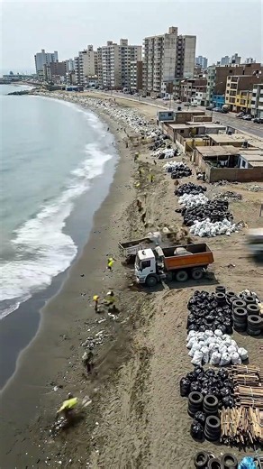 Massive Beach Cleanup Transforms a Trash-Filled Coastline 🌊♻️