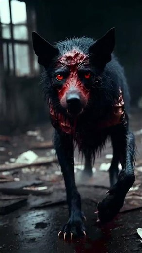 🐶🧟‍♂️ A zombie dog is on the hunt… Can you escape? 💀#Zombie #ZombieDog #Horror #Shorts